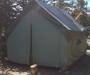 Rustic Camping Tent